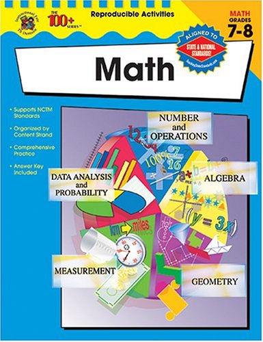 9780742417236: The 100+ Series Math, Grades 7 - 8