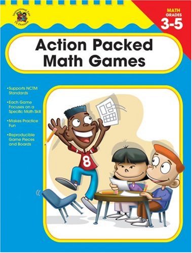 Action-Packed Math Games Grades 3-5 (9780742417861) by Shirley Pearson