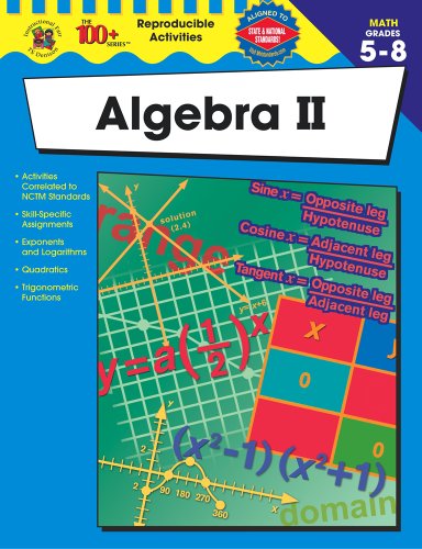 Beispielbild fr Algebra II, Grades 5 - 8 zum Verkauf von Better World Books