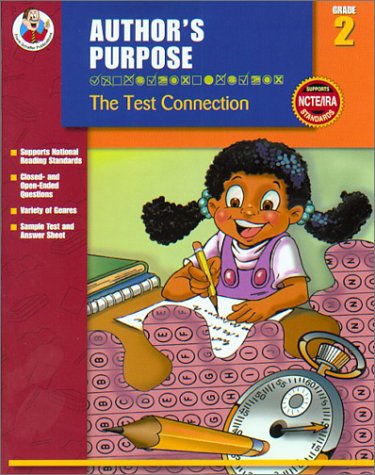 Beispielbild fr Author's Purpose: The Test Connection Grade 2 zum Verkauf von Old Friends Books