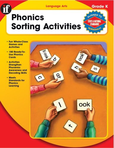 Phonics Sorting Activities, Grade K (9780742427402) by Carson-Dellosa Publishing