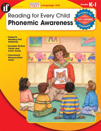 9780742427501: Phonemic Awareness, Grades K - 1 (Reading First; Language Arts)