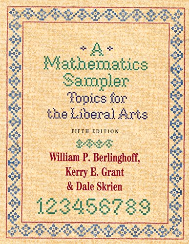 Stock image for Mathematics Sampler, 5th Ed CB: Topics for the Liberal Arts for sale by ThriftBooks-Dallas