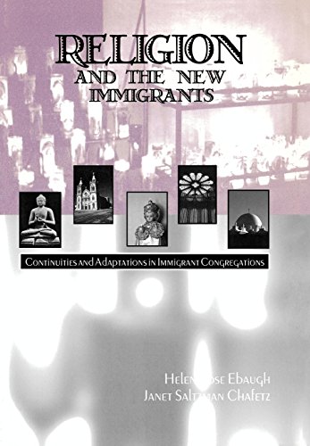 Beispielbild fr Religion and the New Immigrants: Continuities and Adaptations in Immigrant Congregations zum Verkauf von HPB-Ruby