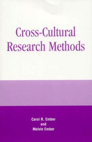 9780742504271: Cross-Cultural Research Methods