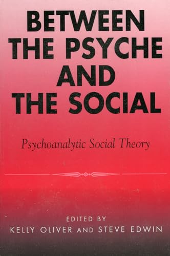 Imagen de archivo de Between the Psyche and the Social: Psychoanalytic Social Theory a la venta por Swan Trading Company