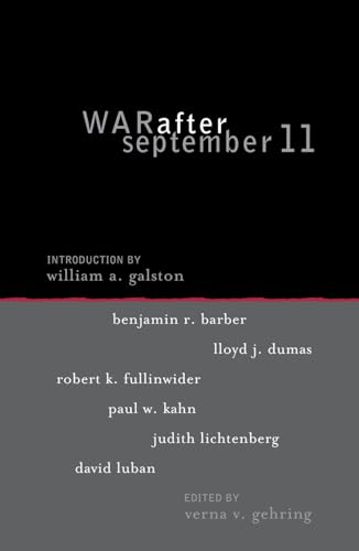 Imagen de archivo de War after September 11 (Institute for Philosophy and Public Policy Studies) a la venta por Ergodebooks