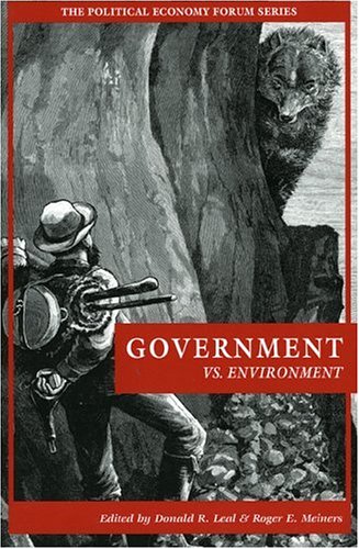 Imagen de archivo de Government vs. Environment a la venta por Better World Books