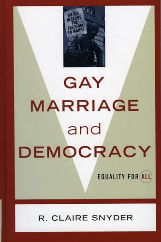 Imagen de archivo de Gay Marriage and Democracy Equality for All Polemics a la venta por PBShop.store US