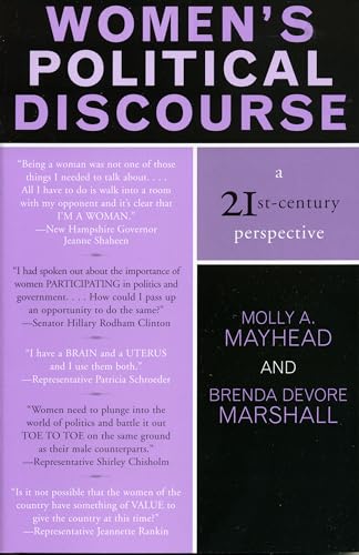 Imagen de archivo de Women's Political Discourse: A 21st-Century Perspective (Communication, Media, and Politics) a la venta por Books From California