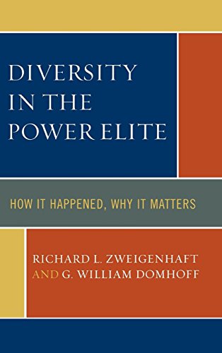 Imagen de archivo de Diversity in the Power Elite : How It Happened, Why It Matters a la venta por Better World Books