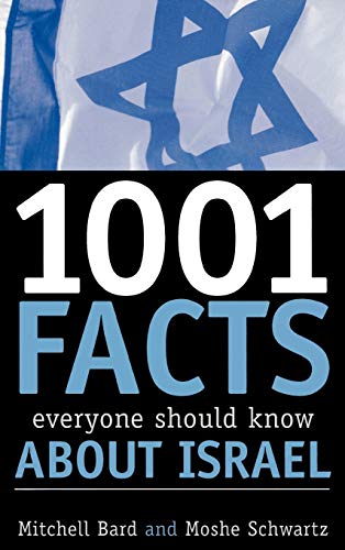 9780742543577: 1001 Facts Everyone Should Know about Israel