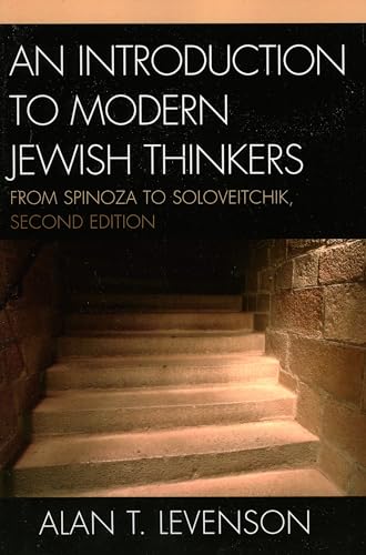 Stock image for An Introduction to Modern Jewish Thinkers: From Spinoza to Soloveitchik for sale by HPB-Red
