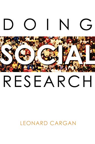 9780742547155: Doing Social Research