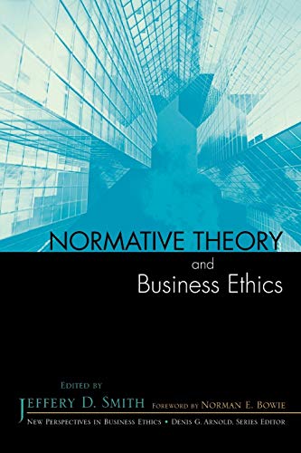 Beispielbild fr Normative Theory and Business Ethics zum Verkauf von Better World Books: West