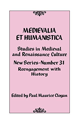 9780742549494: Medievalia et Humanistica No. 31: Studies in Medieval and Renaissance Culture (Medievalia et Humanistica Series)