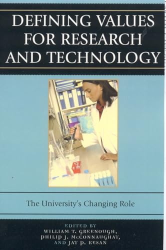 9780742550254: Defining Values for Research and Technology: The University's Changing Role