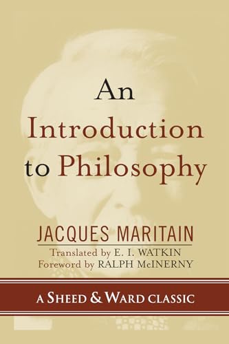 Imagen de archivo de An Introduction to Philosophy (A Sheed & Ward Classic) a la venta por HPB-Red