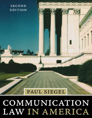 Beispielbild fr Communication Law in America zum Verkauf von Better World Books