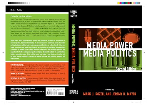 Beispielbild fr Media Power, Media Politics zum Verkauf von International Book Project