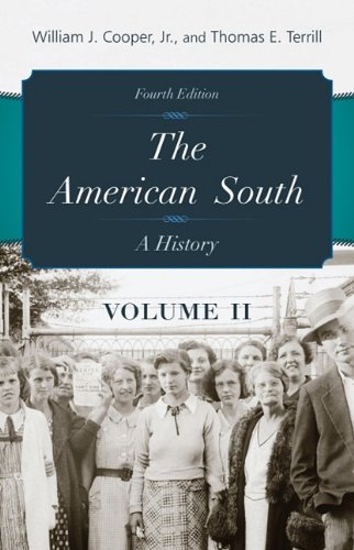 Imagen de archivo de The American South: A History a la venta por Wrigley Books