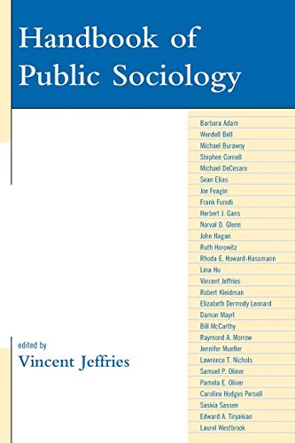 9780742566477: Handbook of Public Sociology
