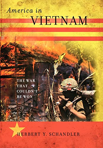 Beispielbild fr America in Vietnam : The War That Couldn't Be Won zum Verkauf von Better World Books