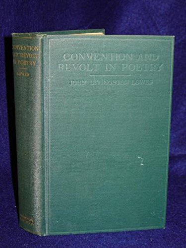 Stock image for Convention and Revolt in Poetry for sale by Redux Books