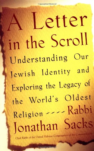 9780743201087: A Letter in the Scroll: Understanding Our Jewish Identity and Exploring the Legacy of the World's Oldest Religion