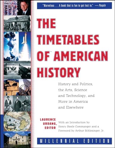 Beispielbild fr The Timetables of American History : History and Politics, the Arts, Science and Technology, and More in America and Elsewhere zum Verkauf von Better World Books