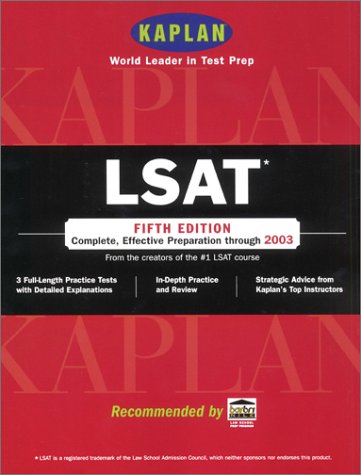 9780743205290: Kaplan LSAT, Fifth Edition: Higher Score Guaranteed