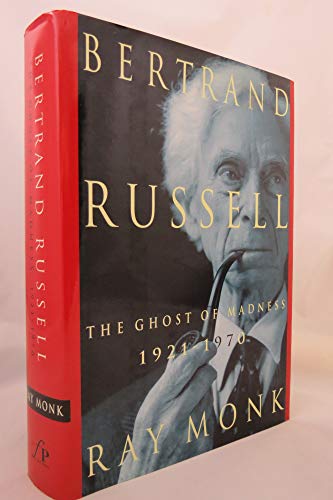 Beispielbild fr Bertrand Russell: 1921-1970, The Ghost of Madness zum Verkauf von BooksRun