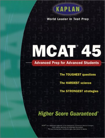 Stock image for Kaplan MCAT 45 for sale by Better World Books