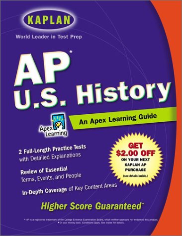 Stock image for AP U. S. History : An Apex Learning Guide for sale by Better World Books