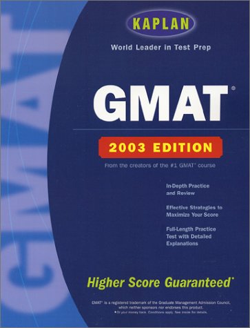 Kaplan GMAT 2003 (9780743230308) by Kaplan