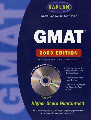 Kaplan GMAT 2003 with CD-ROM (9780743230315) by Kaplan