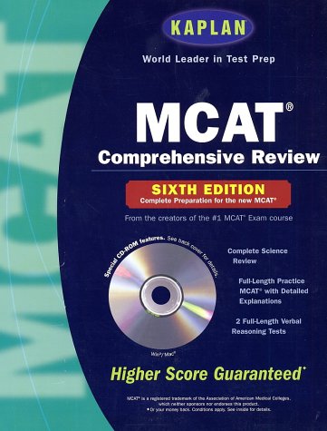 9780743230636: Kaplan MCAT Comprehensive Review with CD-ROM, 6th Edition