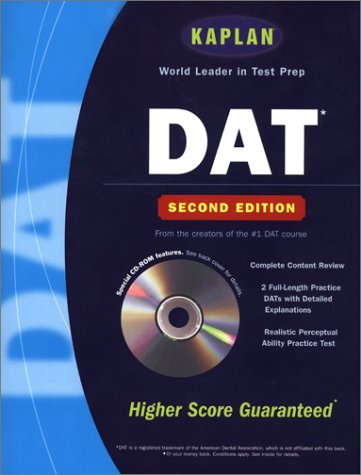 Stock image for Kaplan DAT with CD-ROM, Second Edition for sale by HPB-Red