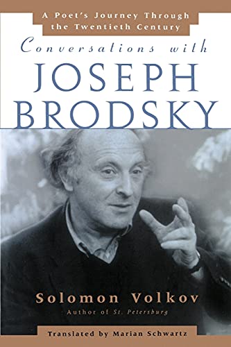 9780743236393: Conversations With Joseph Brodsky: A Poets Journey Through the Twentieth Century