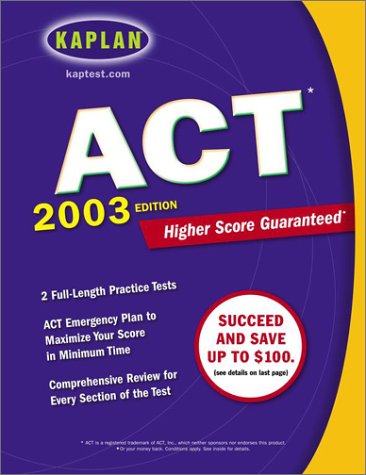 Kaplan ACT 2003 (9780743237208) by Kaplan