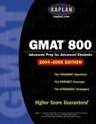 Stock image for Gmat 800, 2004-2005 Edition for sale by Better World Books: West