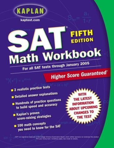 9780743241335: Kaplan SAT Math Workbook: Fifth Edition