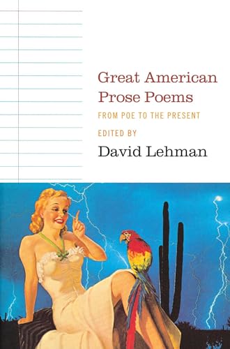 Stock image for Great American Prose Poems: From Poe to the Present for sale by Abacus Bookshop