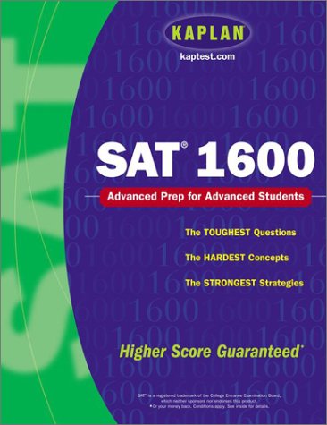 Stock image for Kaplan SAT 1600 for sale by Better World Books