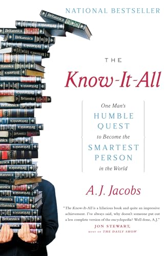 Imagen de archivo de The Know-It-All: One Man's Humble Quest to Become the Smartest Person in the World a la venta por SecondSale