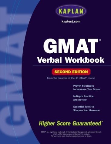Stock image for Kaplan GMAT Verbal Workbook, Second Edition for sale by HPB-Red