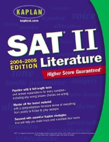 Kaplan SAT II: Literature 2004-2005 (9780743251938) by Kaplan