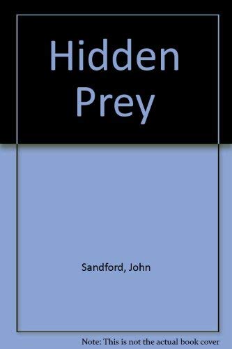 Stock image for Hidden Prey for sale by Goldstone Books