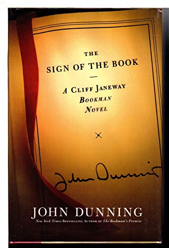 9780743255059: The Sign of the Book (Cliff Janeway Novels (Hardcover))