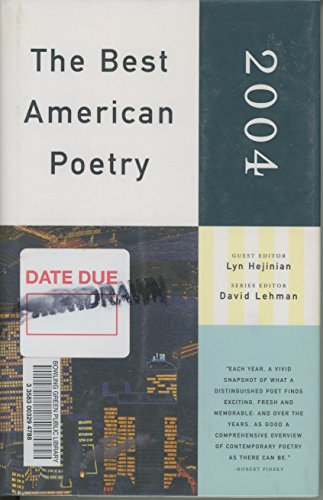 9780743257374: The Best American Poetry 2004: Series Editor David Lehman